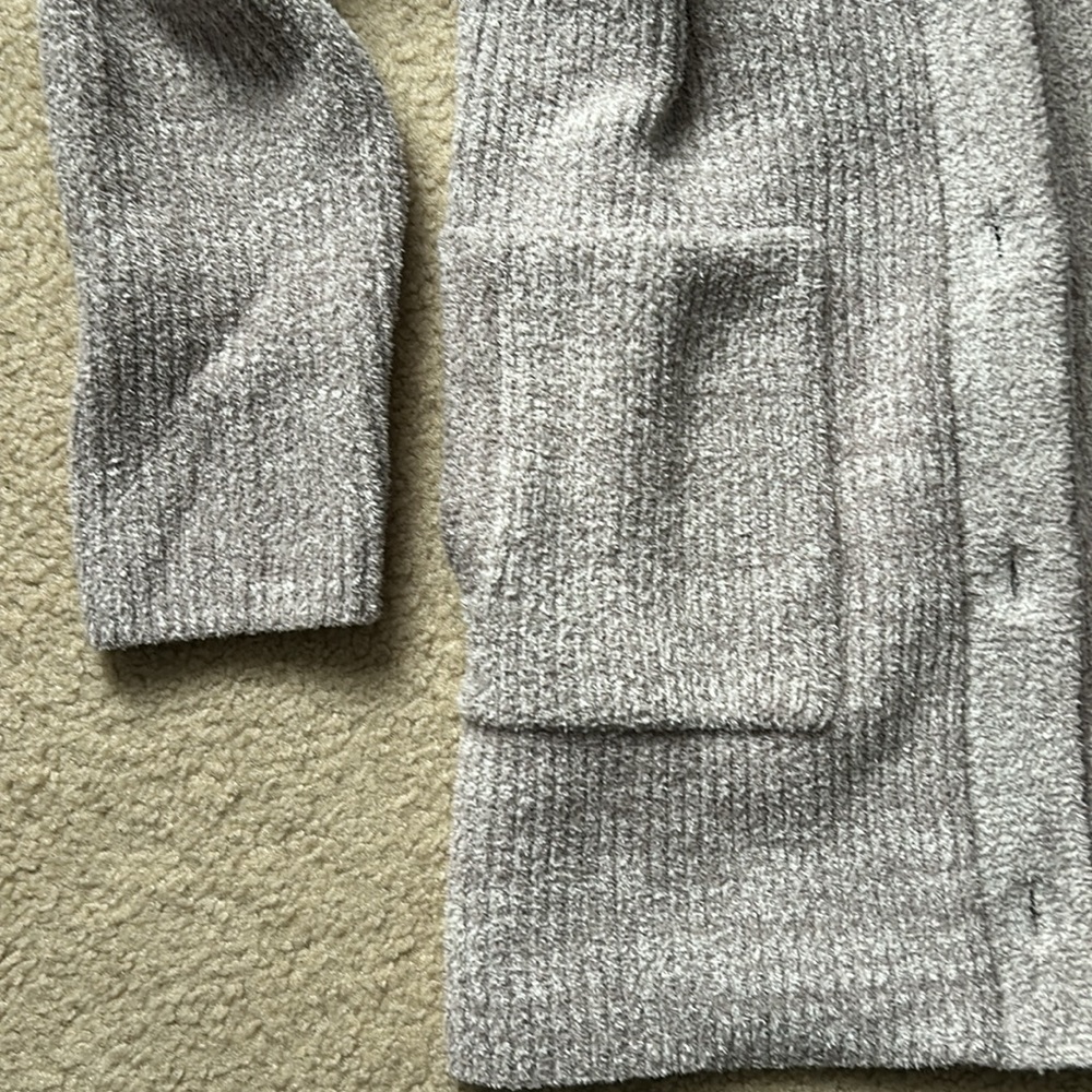 Barefoot Dreams Button Up Hooded Coat - Picture 4 of 13